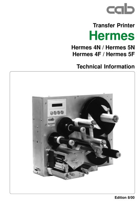 hermes cab manual|hermes 4r 3 appliance.